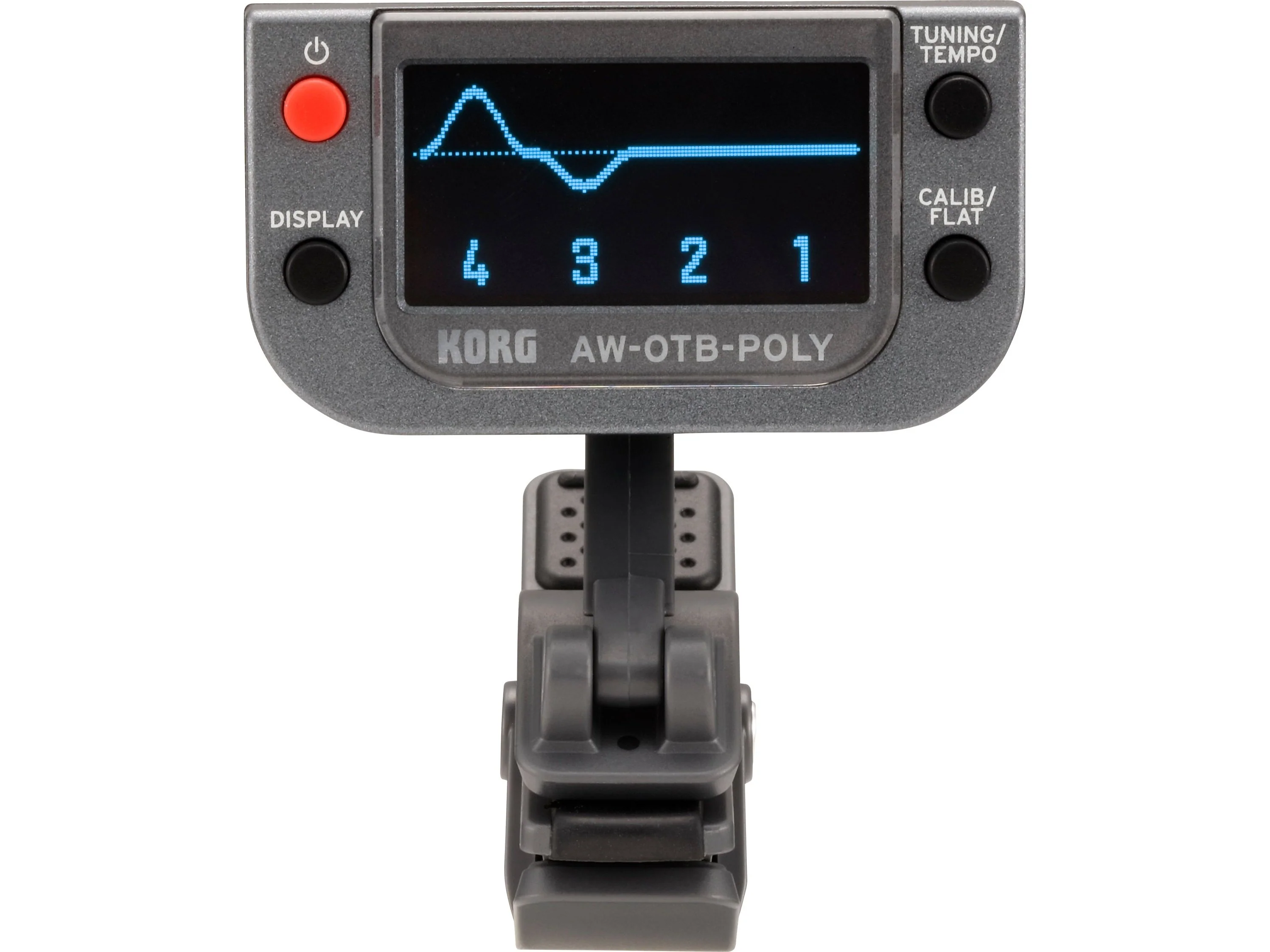 AW-OTB-POLY Clip-on Polyphonic Bass Tuner