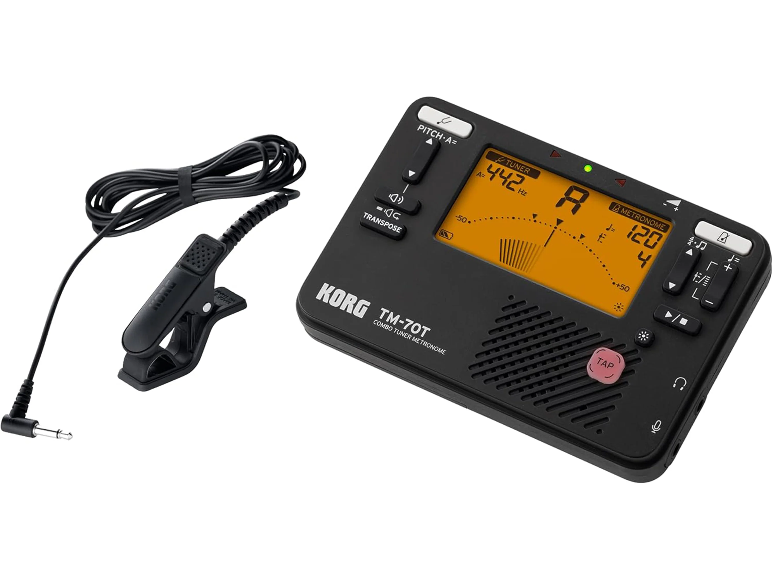 TM-70C Tuner/Metronome with Contact Microphone