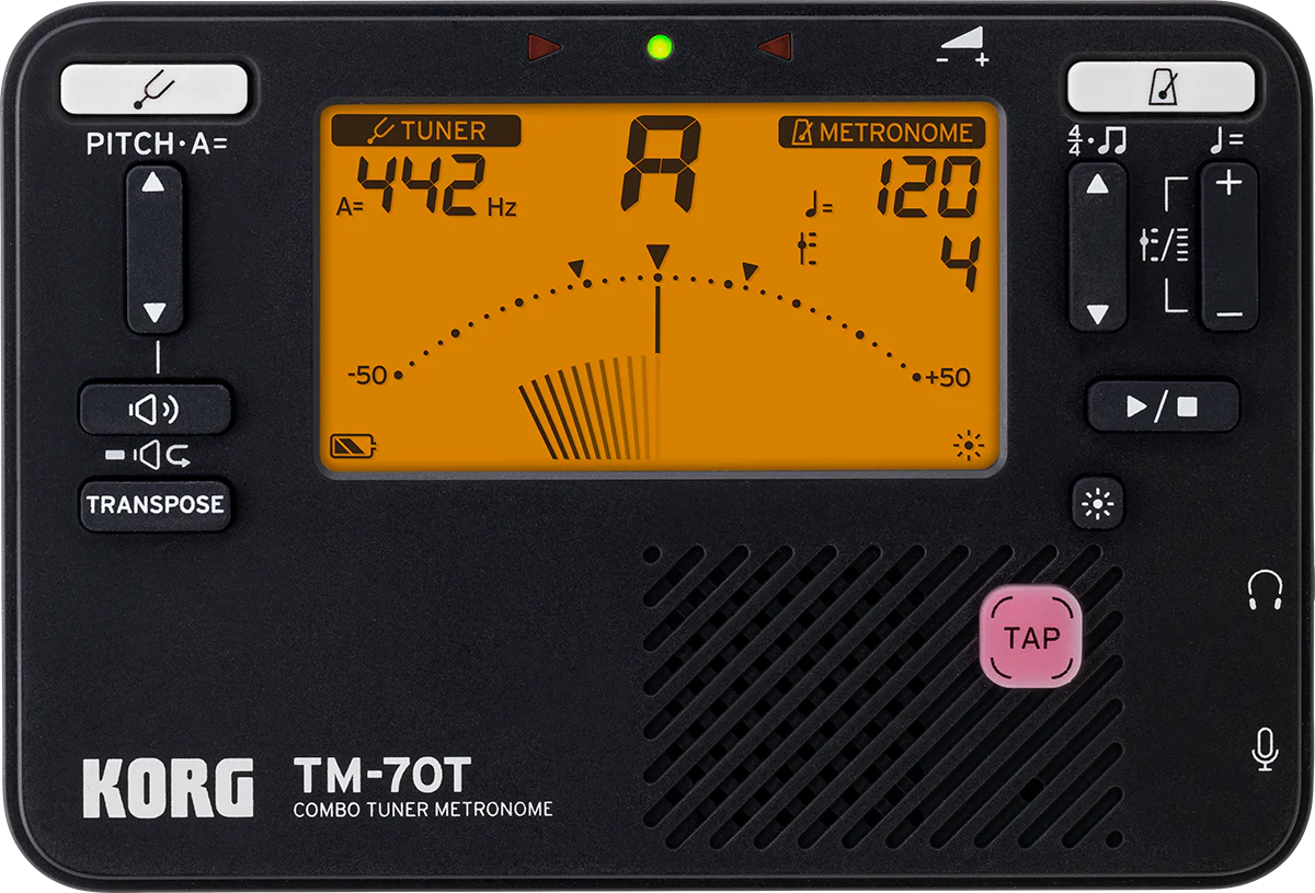 TM-70C Tuner/Metronome with Contact Microphone - Image 3
