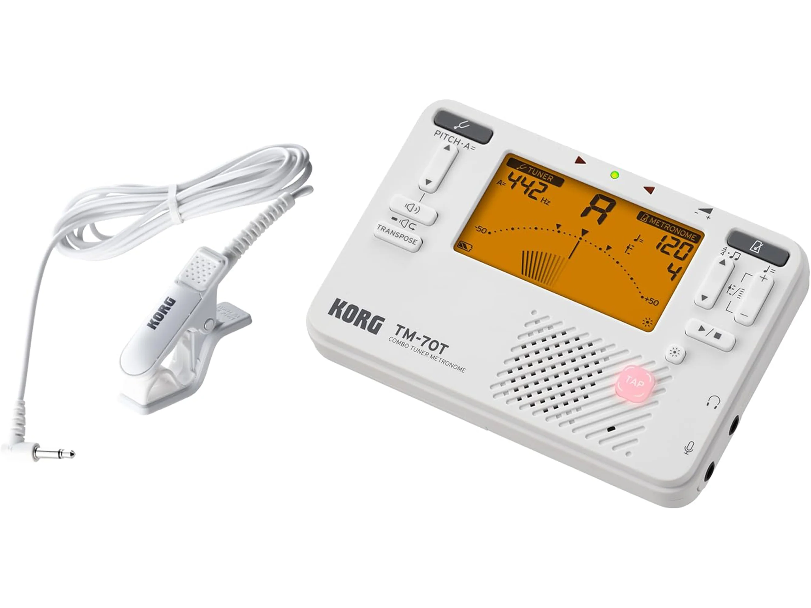 TM-70C Tuner/Metronome with Contact Microphone - Image 5